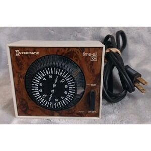 Vtg Intermatic Time-All XV 24-Hour Automatic Timer Model EB-11 Tested Working